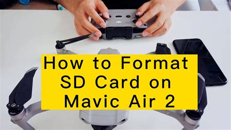 Mavic mini sd card format